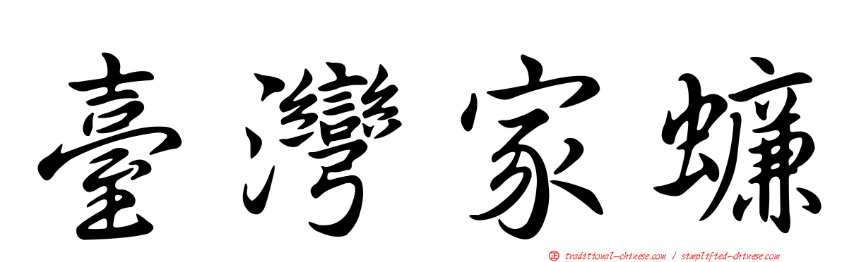 臺灣家蠊