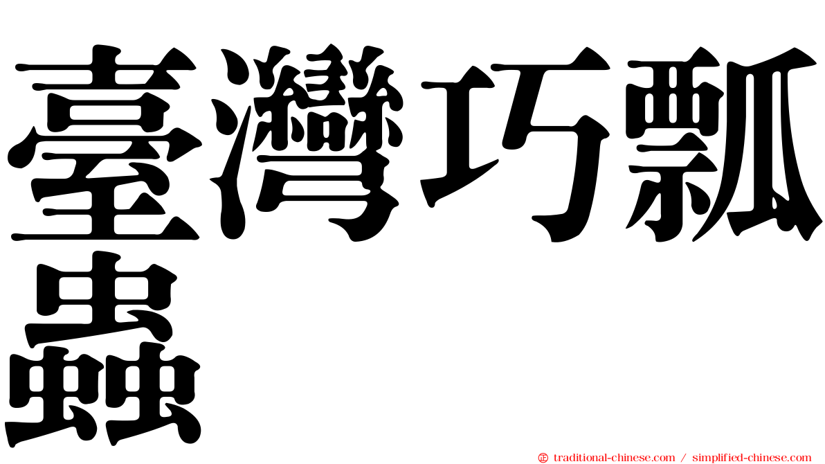 臺灣巧瓢蟲