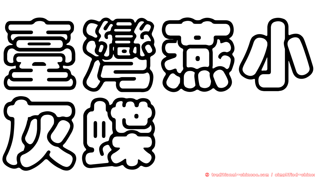 臺灣燕小灰蝶