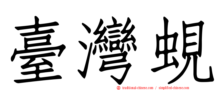 臺灣蜆