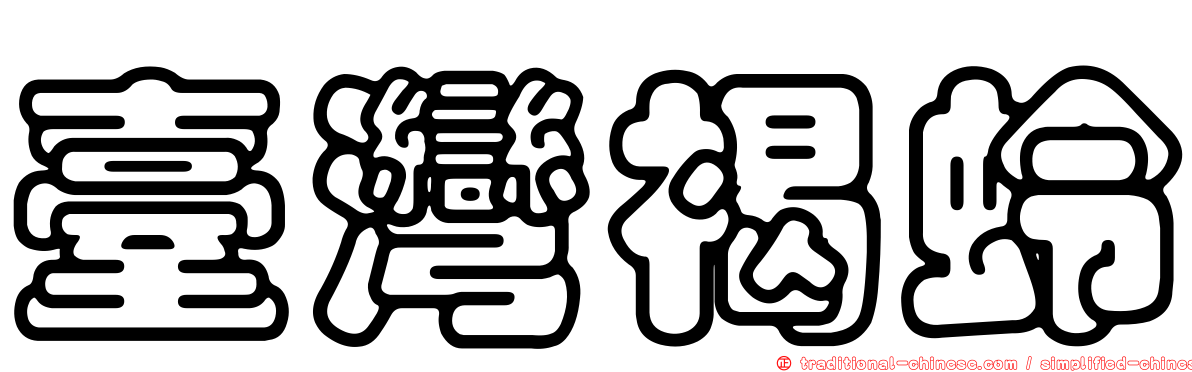 臺灣褐蛉