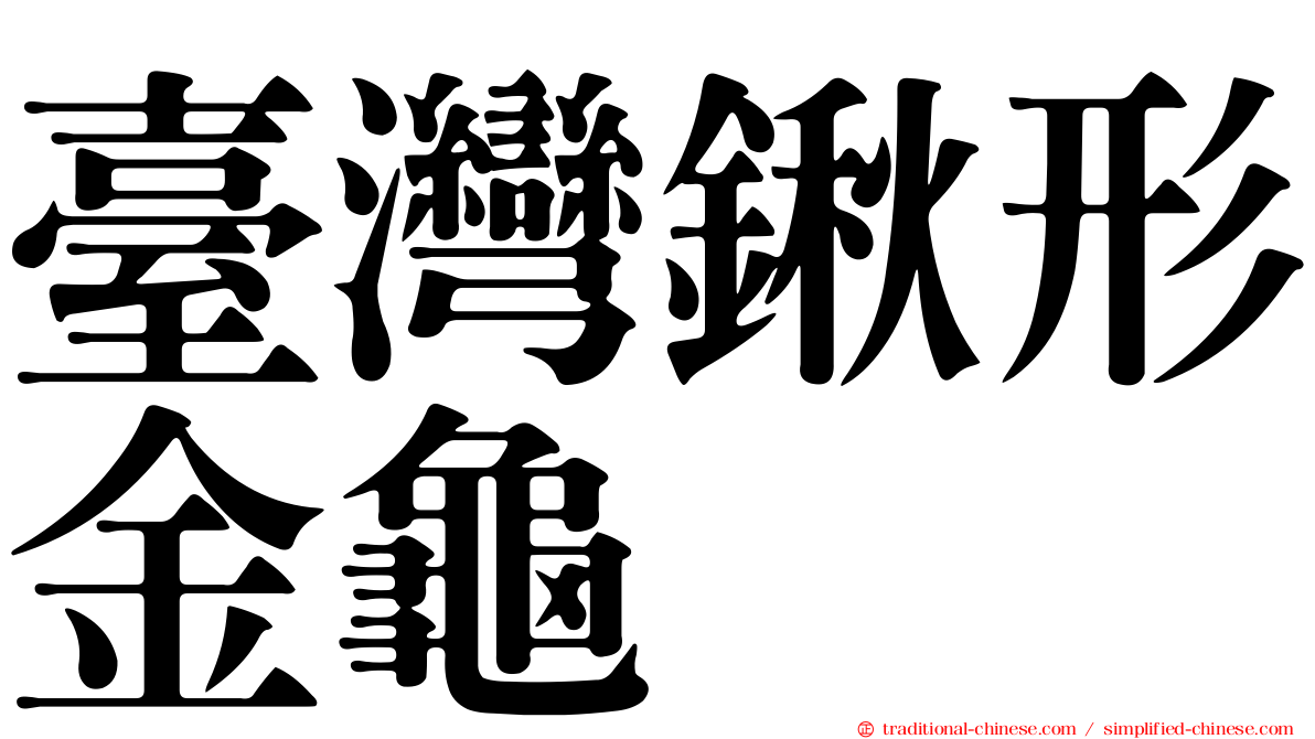 臺灣鍬形金龜
