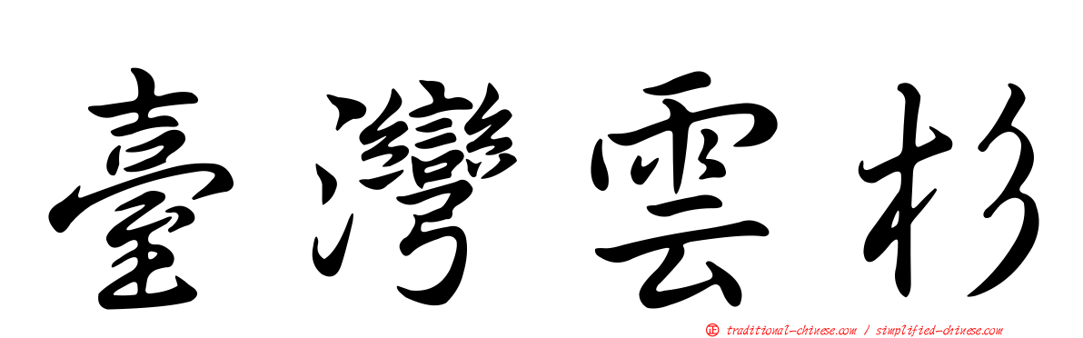 臺灣雲杉