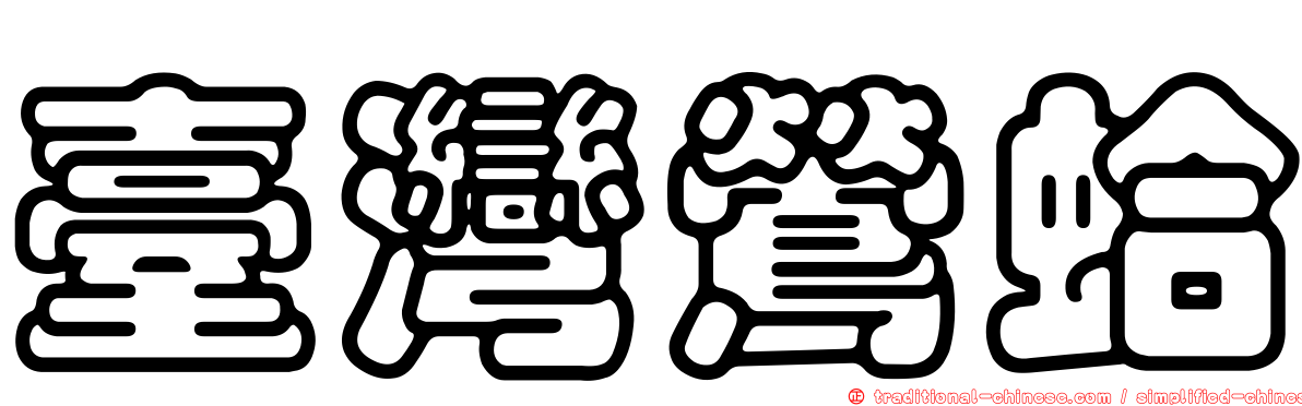 臺灣鶯蛤