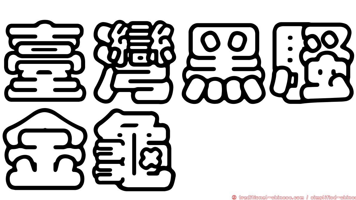 臺灣黑騷金龜