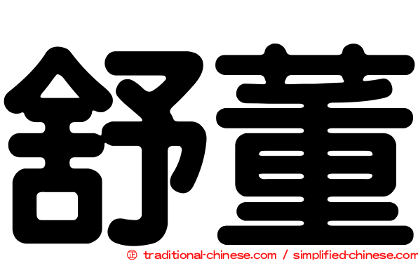 舒董