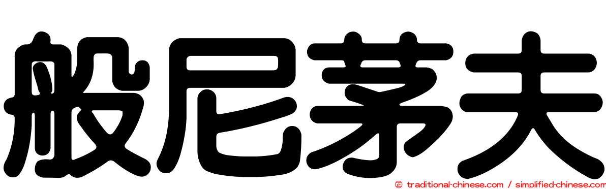 般尼茅夫