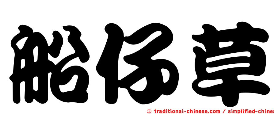 船仔草