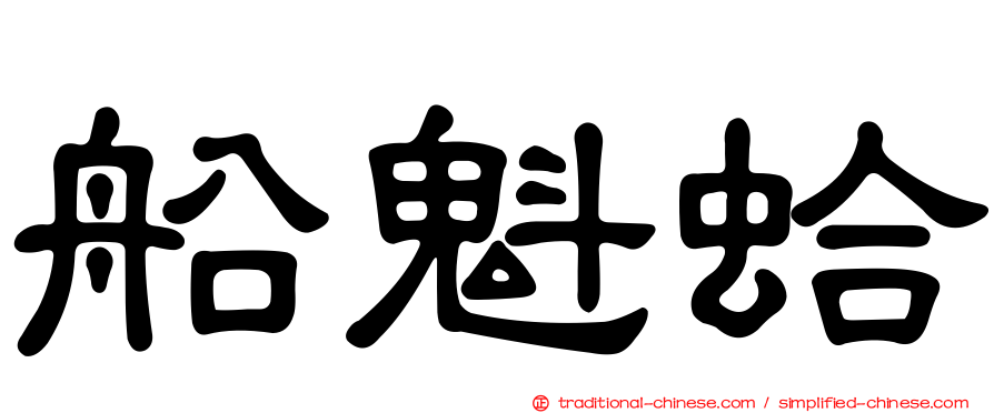 船魁蛤