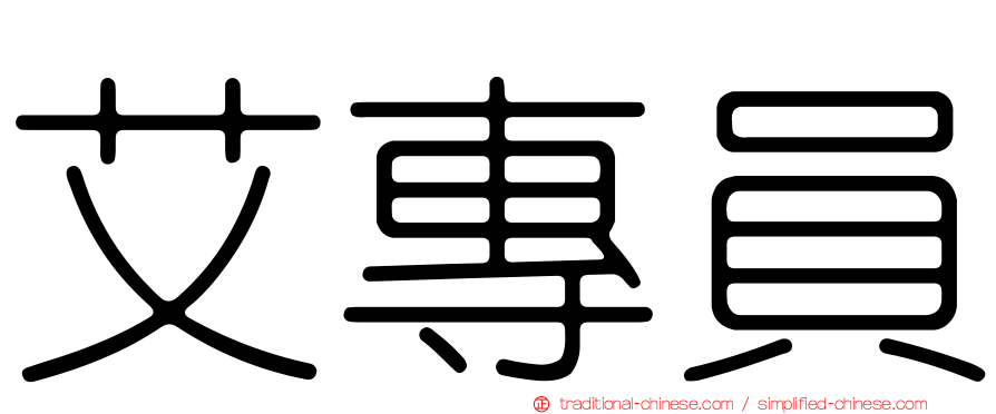 艾專員