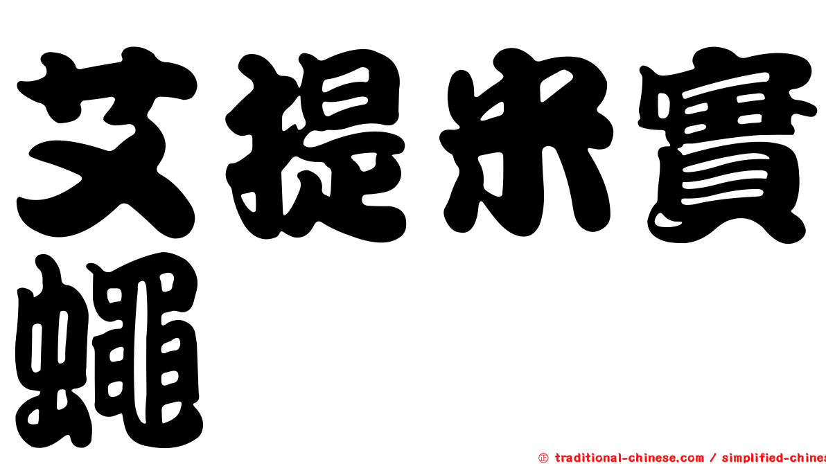 艾提米實蠅