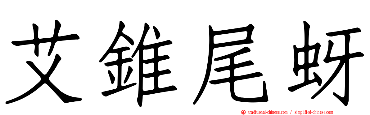 艾錐尾蚜