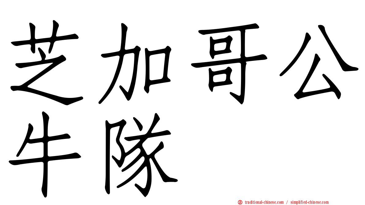芝加哥公牛隊