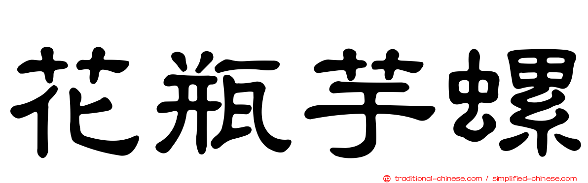 花瓶芋螺