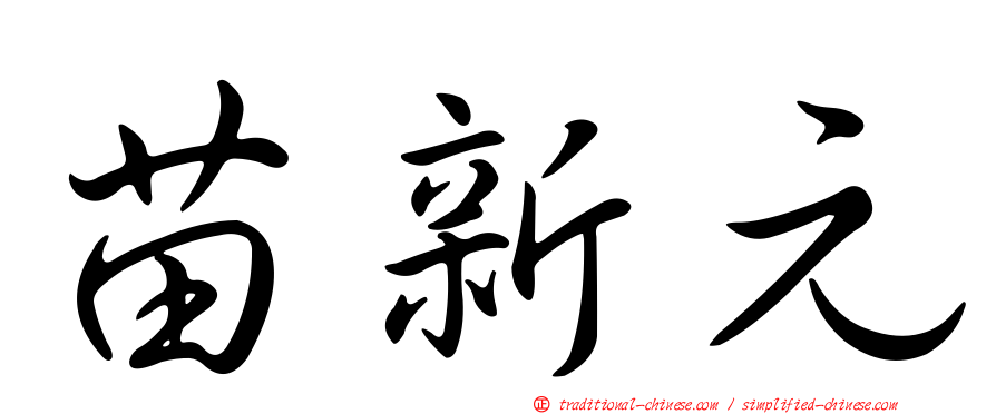 苗新元