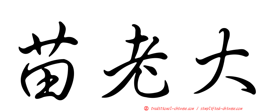 苗老大