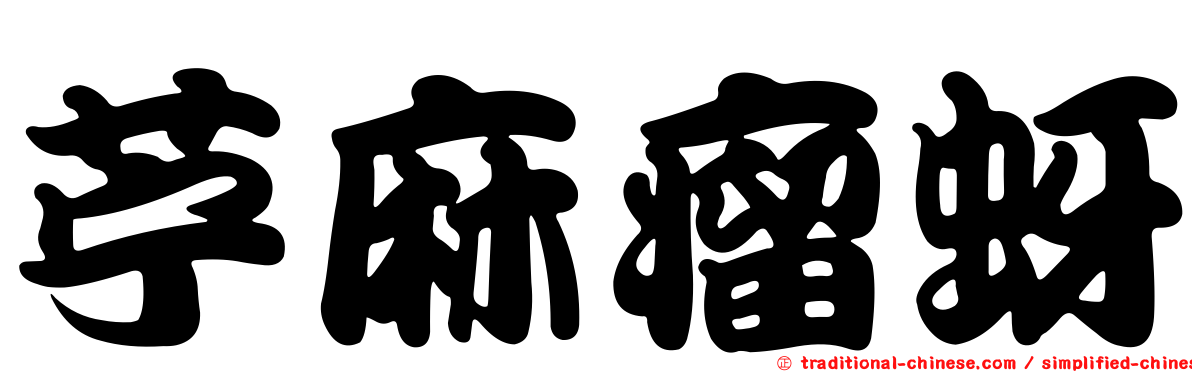 苧麻瘤蚜