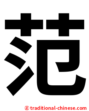 范