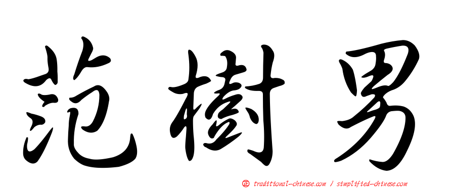 范樹男
