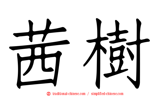 茜樹