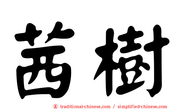 茜樹