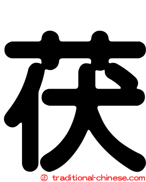 茯