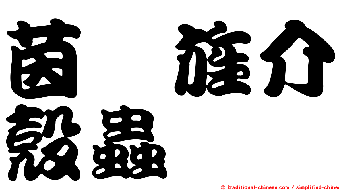 茵蔯旌介殼蟲
