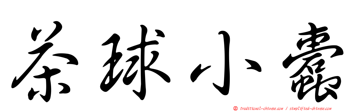 茶球小蠹