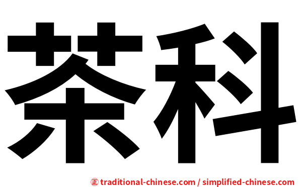 茶科