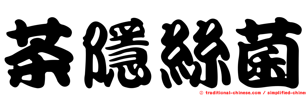 茶隱絲菌