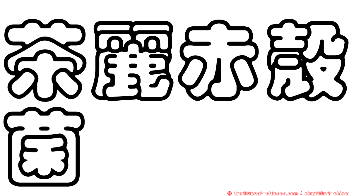 茶麗赤殼菌