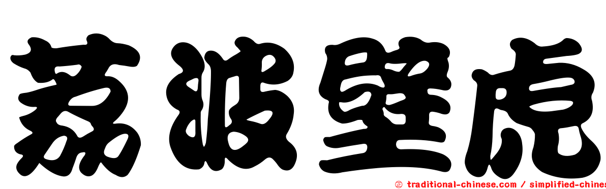 荔波壁虎