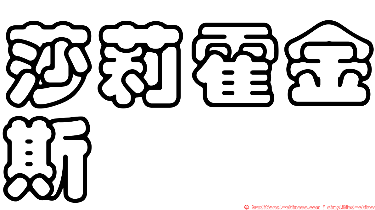 莎莉霍金斯