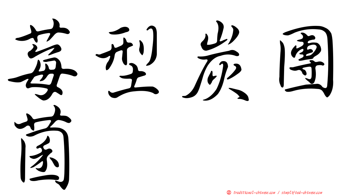 莓型炭團菌