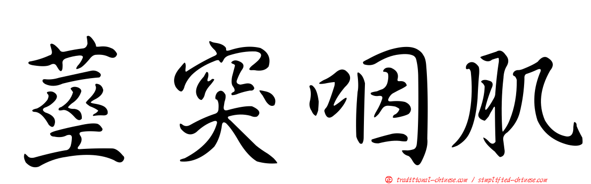 莖突咽肌