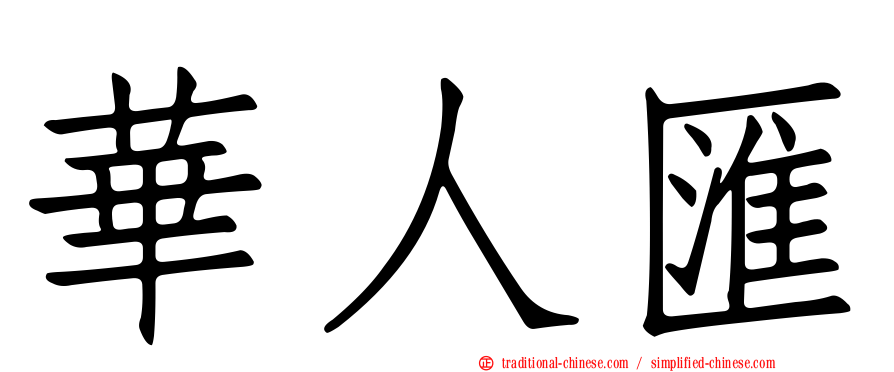 華人匯