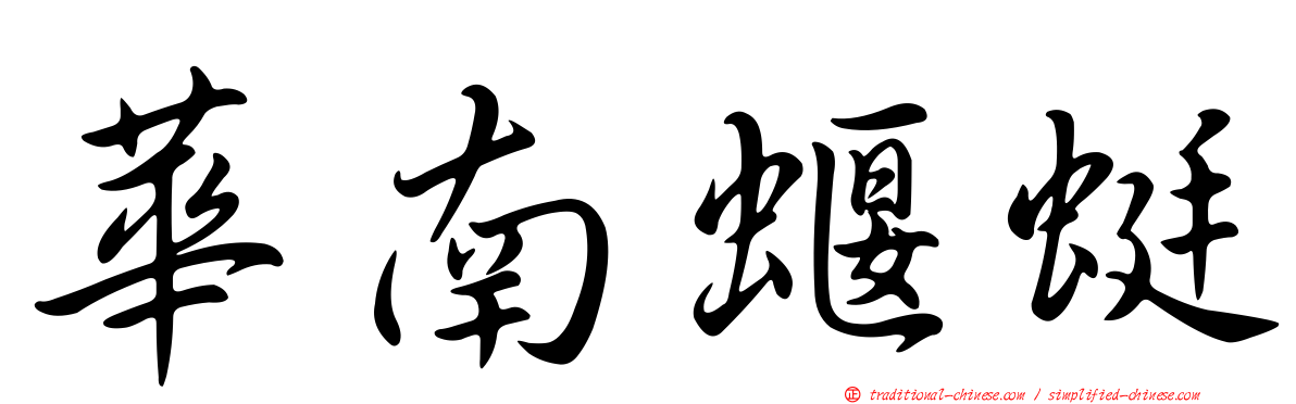 華南蝘蜓