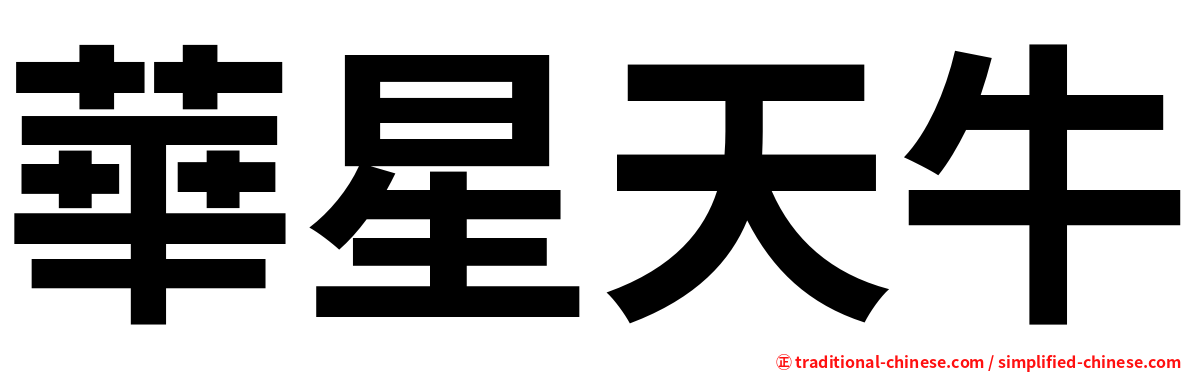 華星天牛