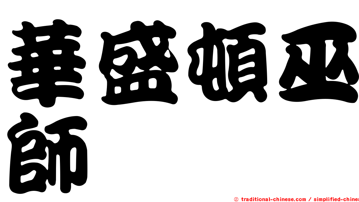 華盛頓巫師