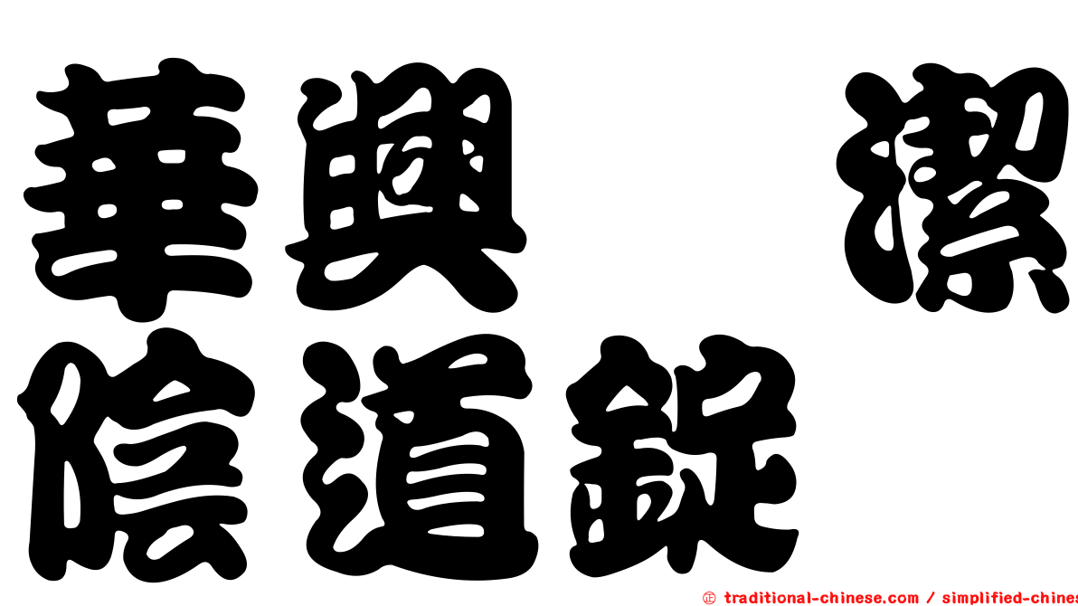 華興膣潔陰道錠