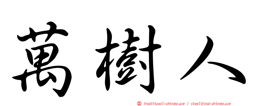 萬樹人