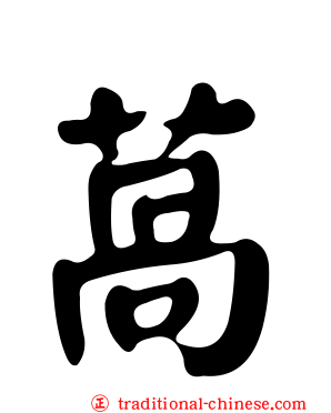 萵