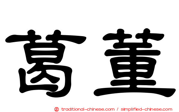 葛董