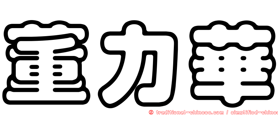 董力華