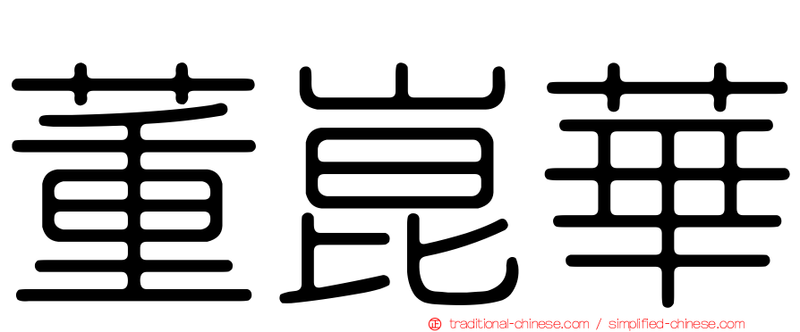 董崑華