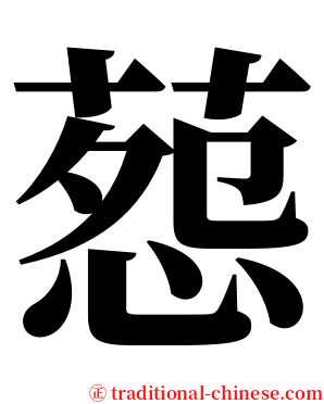 葾 serif font
