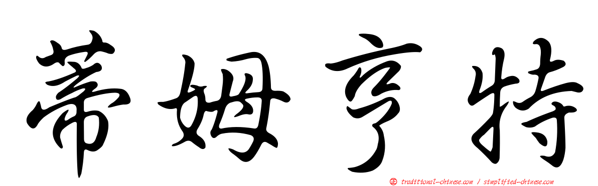 蒂姆亨特