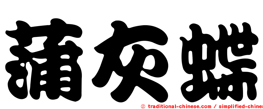 蒲灰蝶