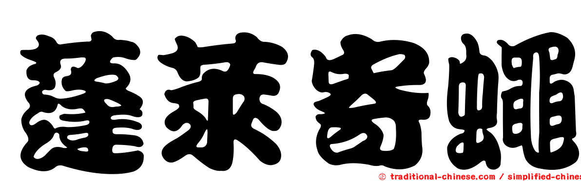 蓬萊寄蠅