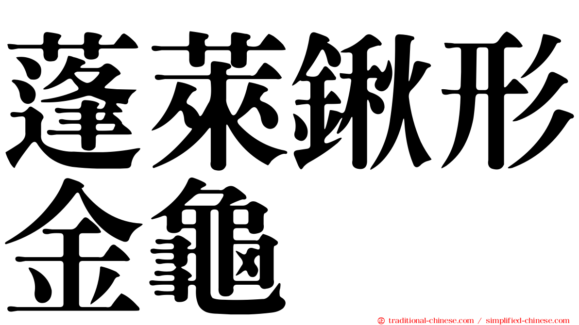 蓬萊鍬形金龜